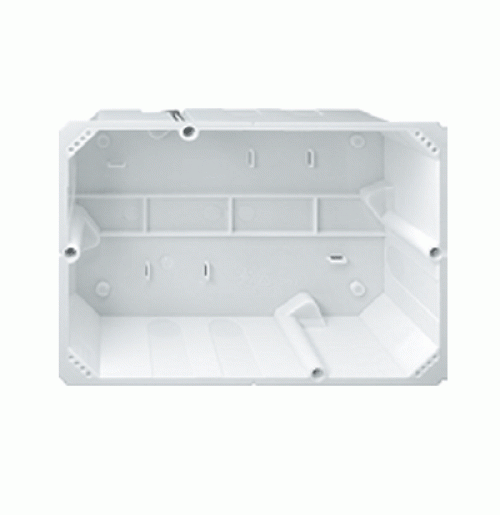 Flush‑mounted mounting box for IP touch panel 7”, grey